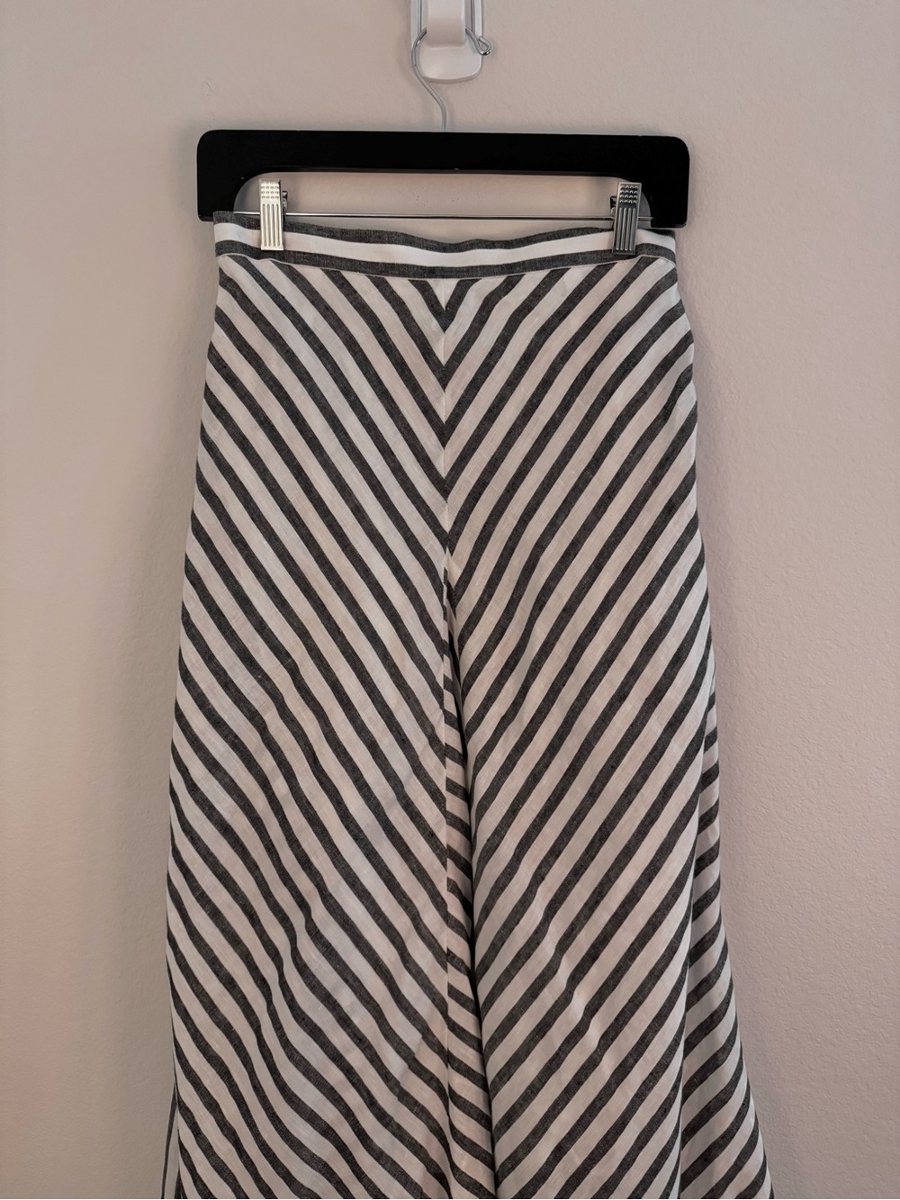 Ralph Lauren Collection Shamus Striped Linen Maxiskirt - Picture 4 of 12